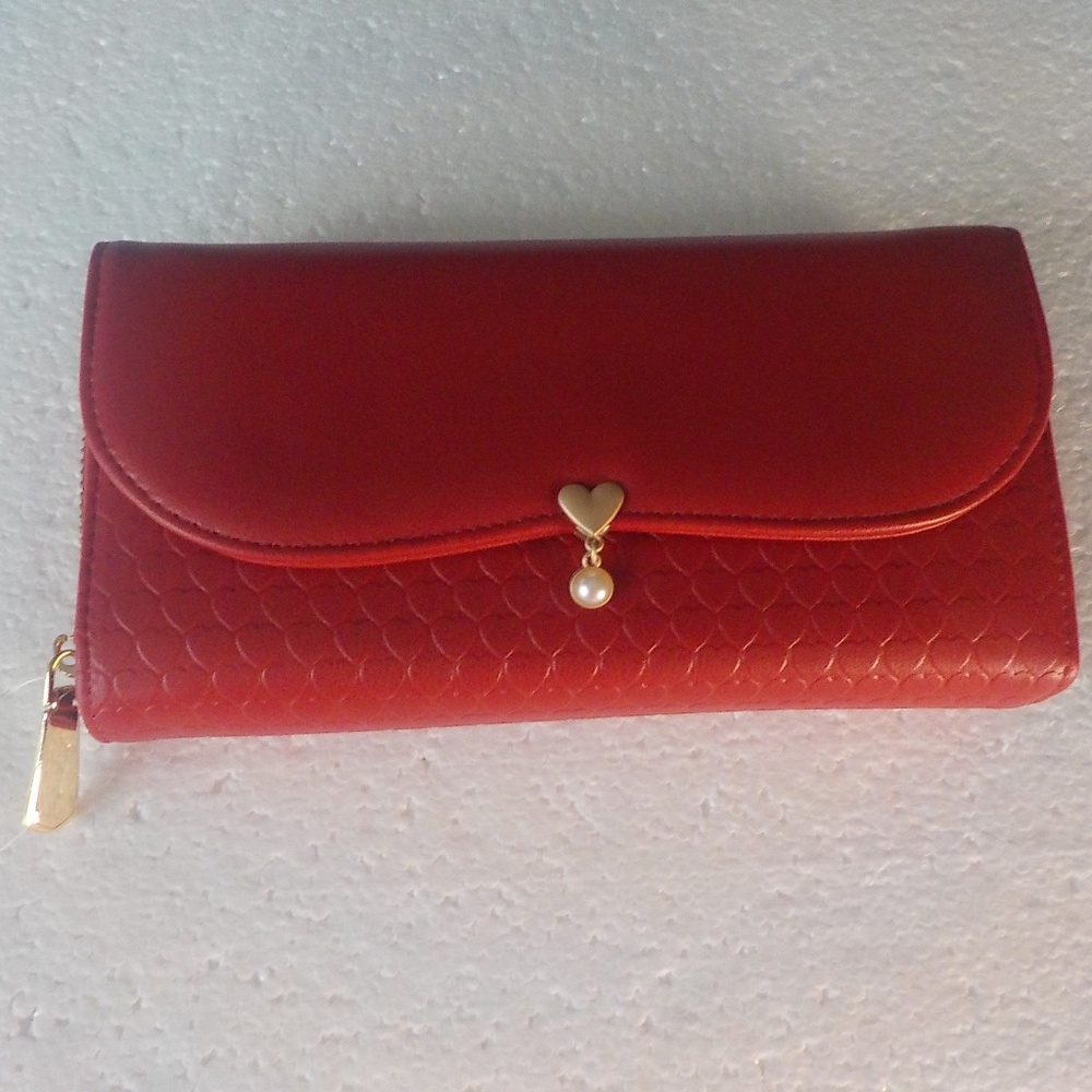 Red Crossbody/Wallet Bag